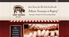 Desktop Screenshot of beijingsausages.com